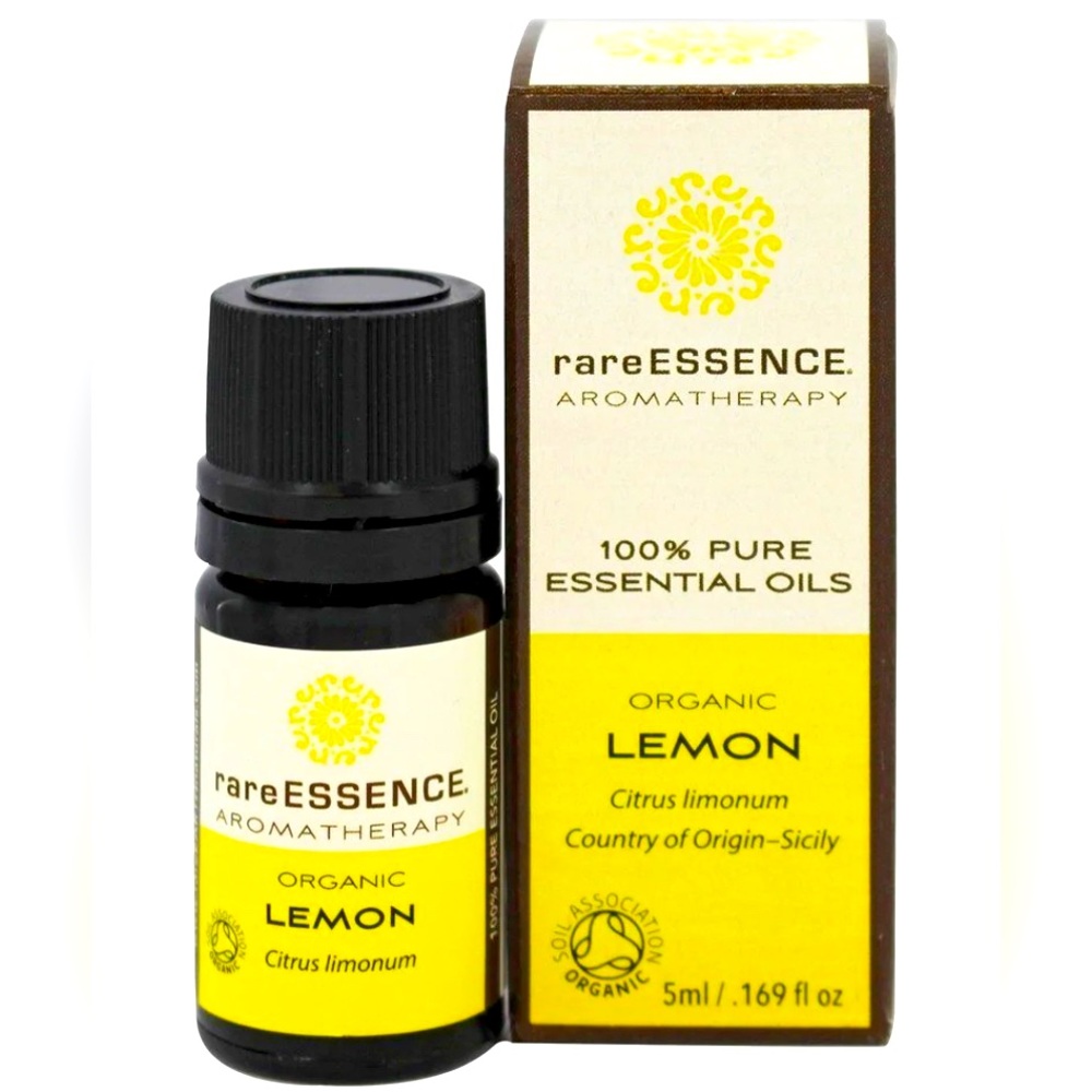 NIB RareEssence - Aromatherapy - Essential Oil - Lemon { Organic } - 5ml